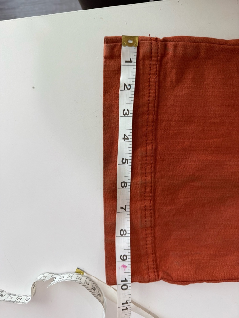 Montrez Wide Leg Jumpsuit Rust Orange Overalls Adjustable Top Boho Flare Pants - Picture 9 of 13